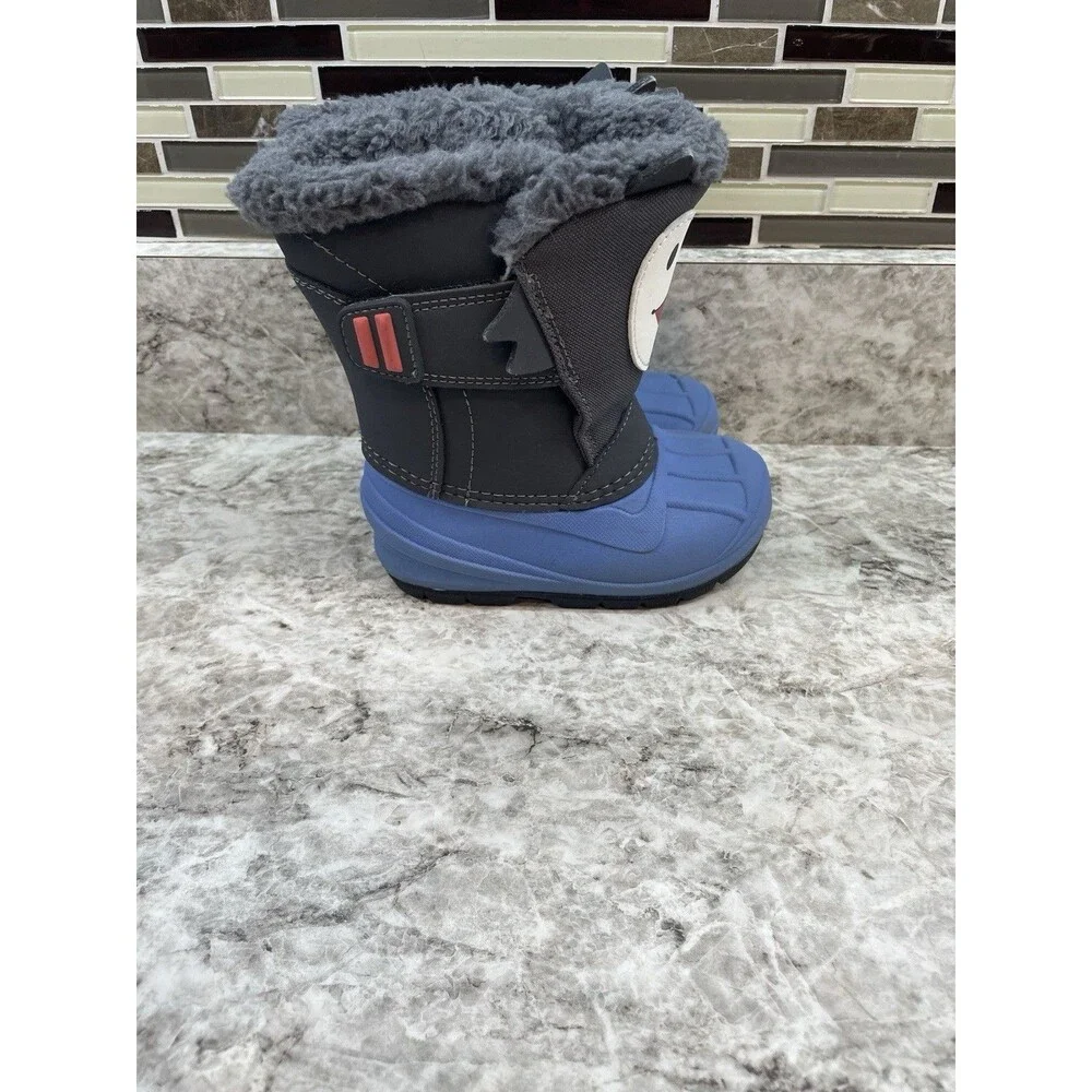 Toddler Cat&Jack Dog Snow Boots Size 7 (used only once)